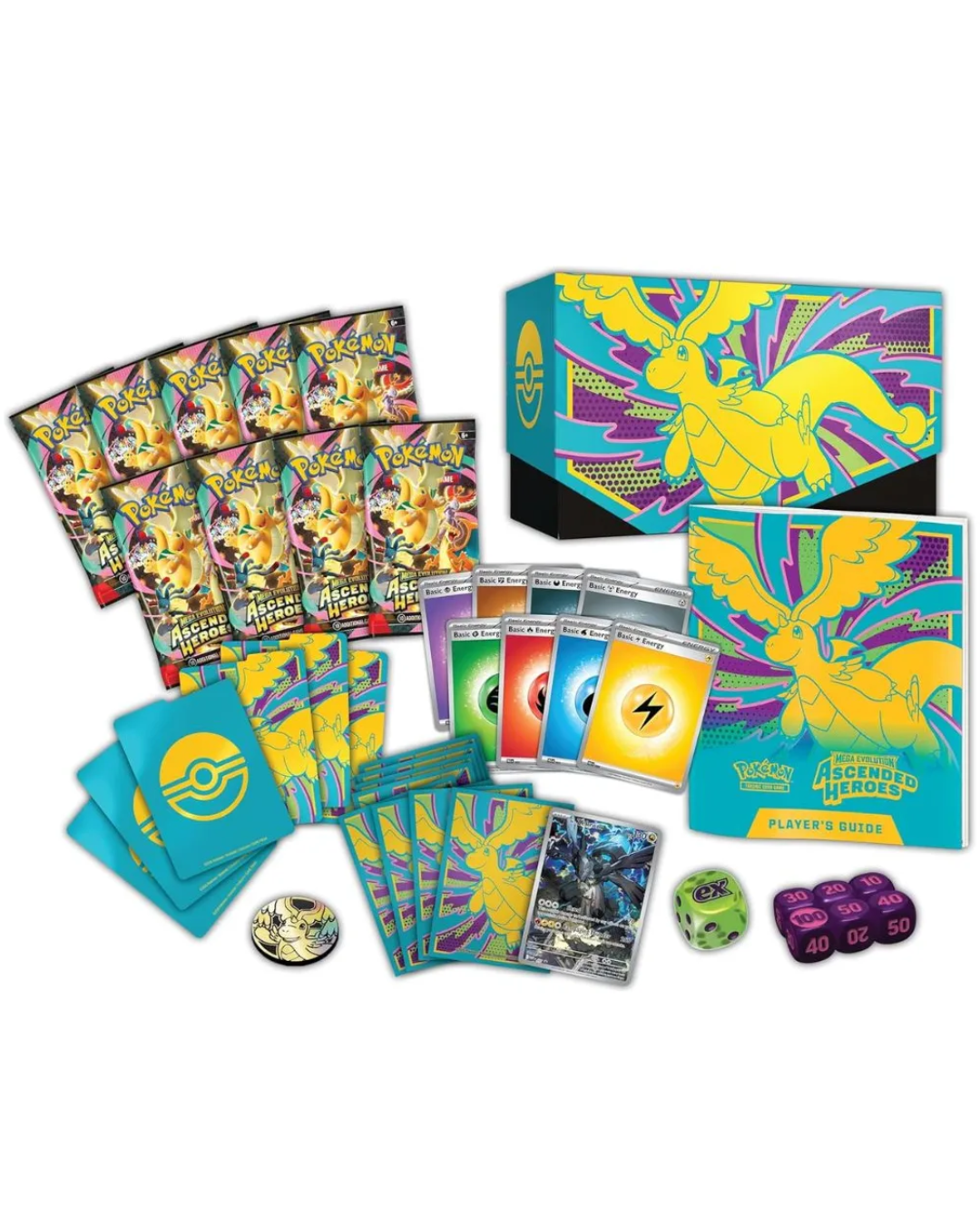 Pokemon TCG Elite Trainer Box Ascended Heroes (Inglés)