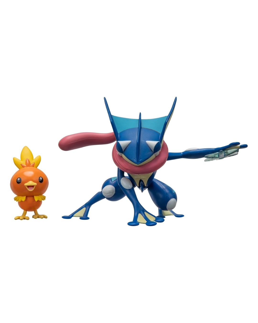 Figura de Batalla Pokemon Paquete de 2 unidades Greninja / Torchic