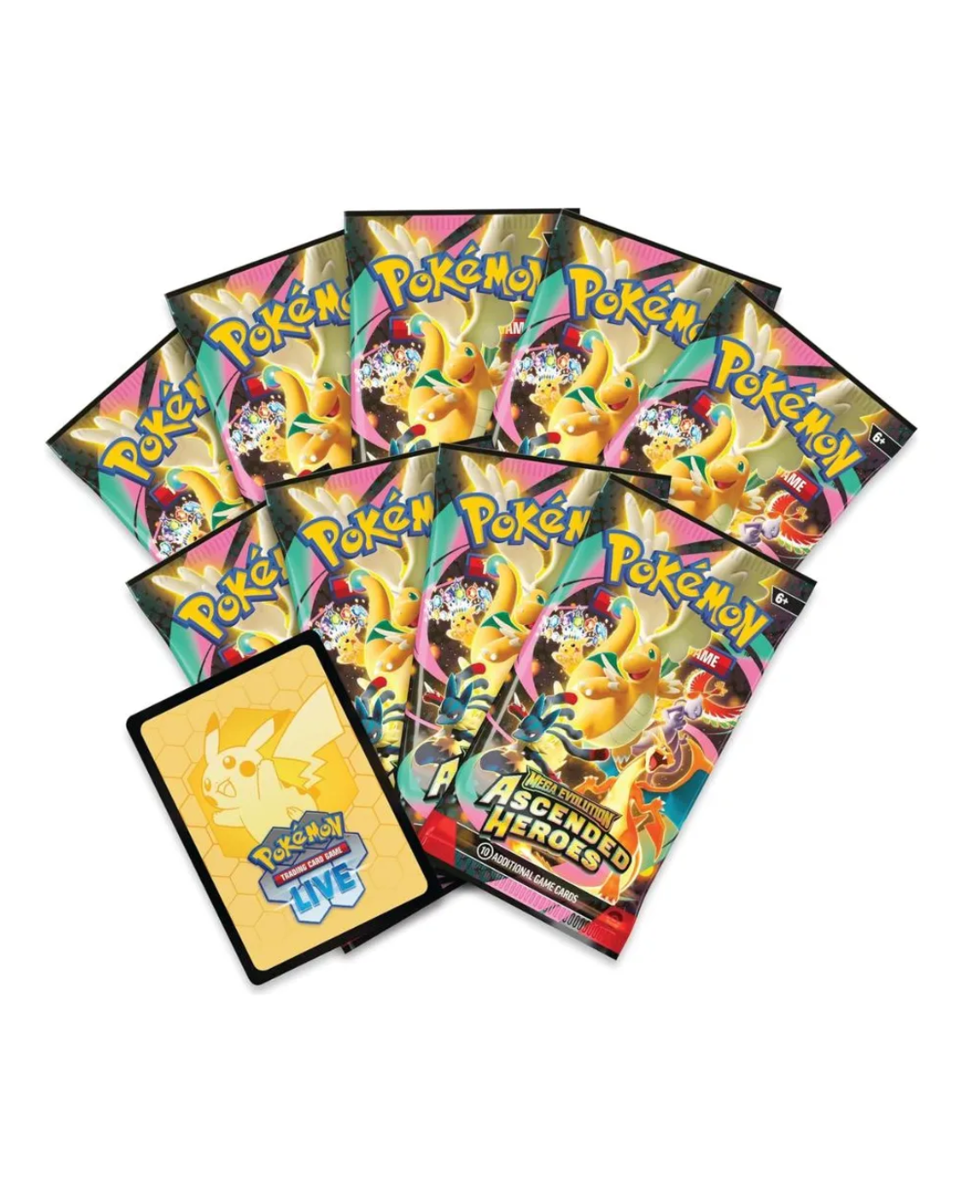 Pokemon TCG Elite Trainer Box Ascended Heroes (Inglés)