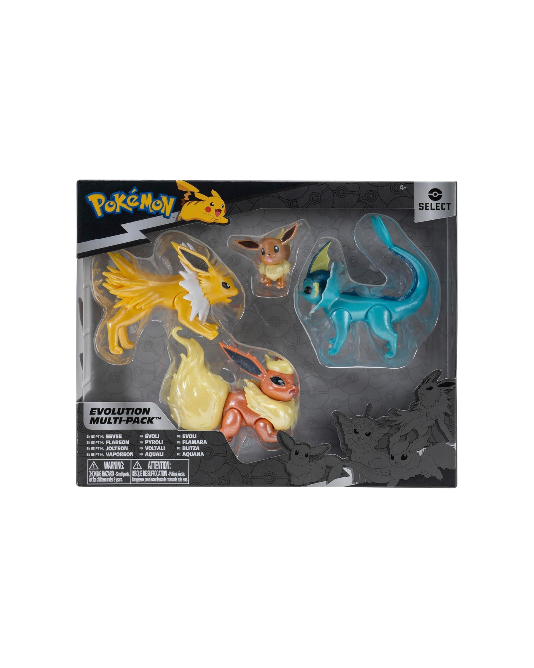 Pokemon Select Set Evolutivo Eevee