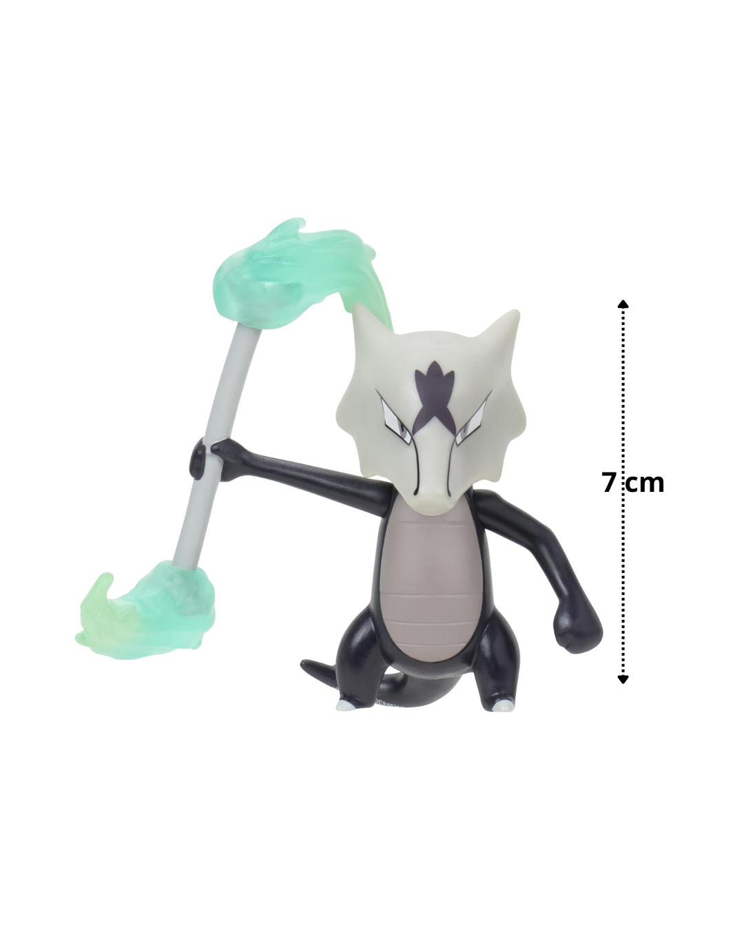 Figura de Batalla Pokemon Paquete de 3 unidades Gengar / Alolan Marowak /  Misdreavus