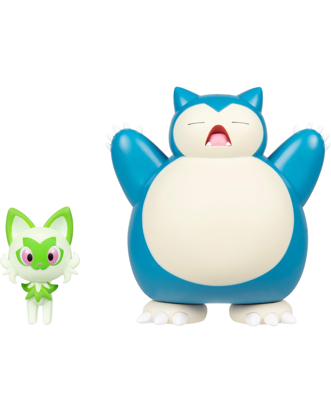 Figura de Batalla Pokemon Paquete de 2 unidades Snorlax / Sprigatito