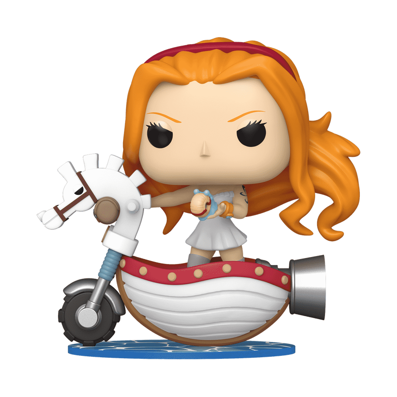 Funko Pop! One Piece Rides Deluxe Nami with White Hobby Horse
