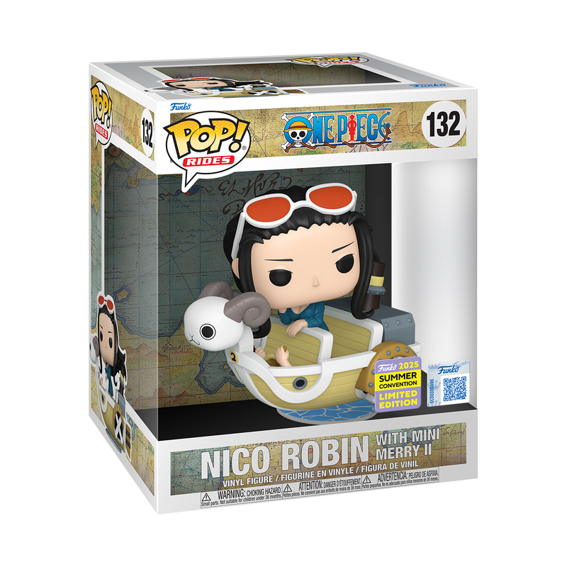 Funko Pop! One Piece Rides Deluxe Nico Robin with Mini Merry II