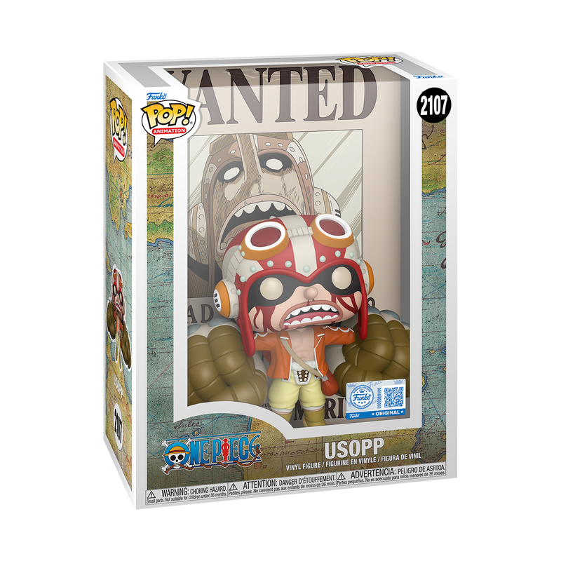 Funko Pop! One Piece Poster Usopp (Wanted)