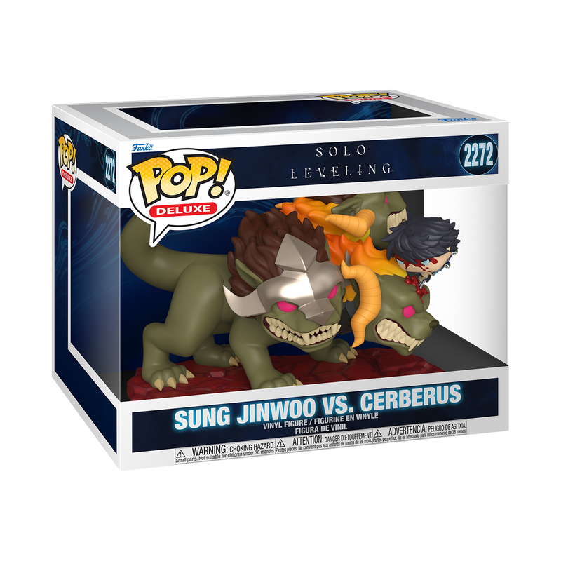 Funko Pop! Solo Leveling Deluxe Sung Jinwoo vs. Cerberus #2272