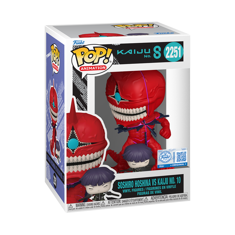 Funko Pop! Kaiju No 8 - Buddy Soshiro Hoshina vs Kaiju No. 10