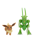 Figura de Batalla Pokemon Paquete de 2 unidades Scyther / Eevee