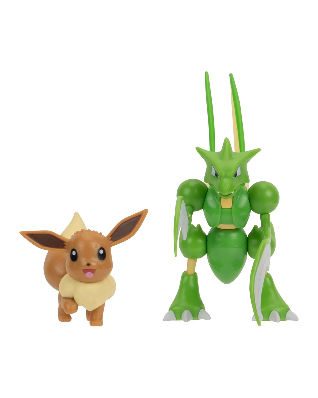 Figura de Batalla Pokemon Paquete de 2 unidades Scyther / Eevee