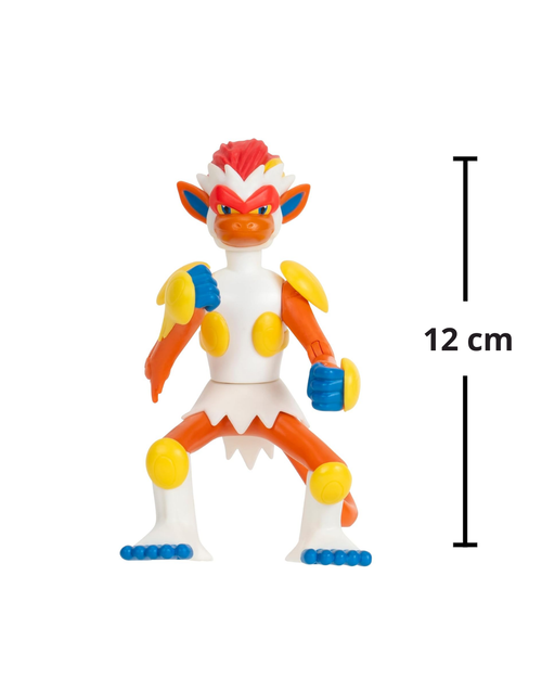 Figura de Batalla Pokemon Paquete de 3 unidades Inernape / Lucario /  Pancham