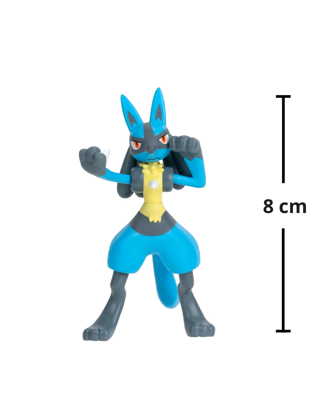 Figura de Batalla Pokemon Paquete de 3 unidades Inernape / Lucario /  Pancham